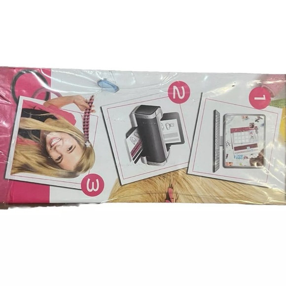 NEW Barbie Designable Printable Hair Extensions Pack 8 Extensions 2 Clips - NIB - Picture 3 of 3